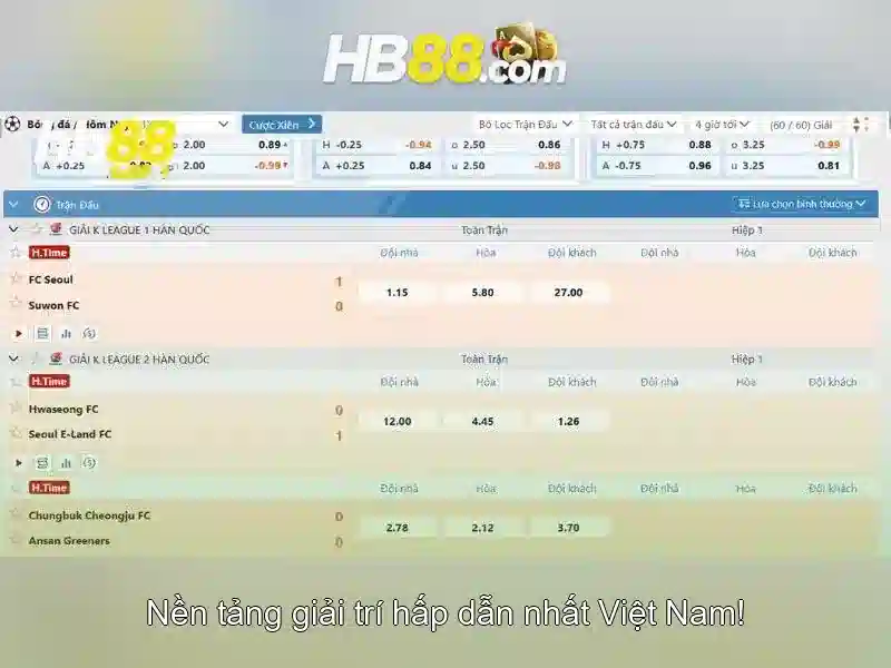 hb88 — Nền tảng cá cược trực tuyến hiện đại