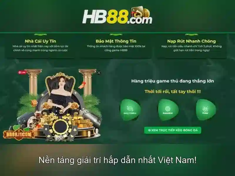 HB88: Tổng quan về nhà cái và các sản phẩm trong thể thao điện tử